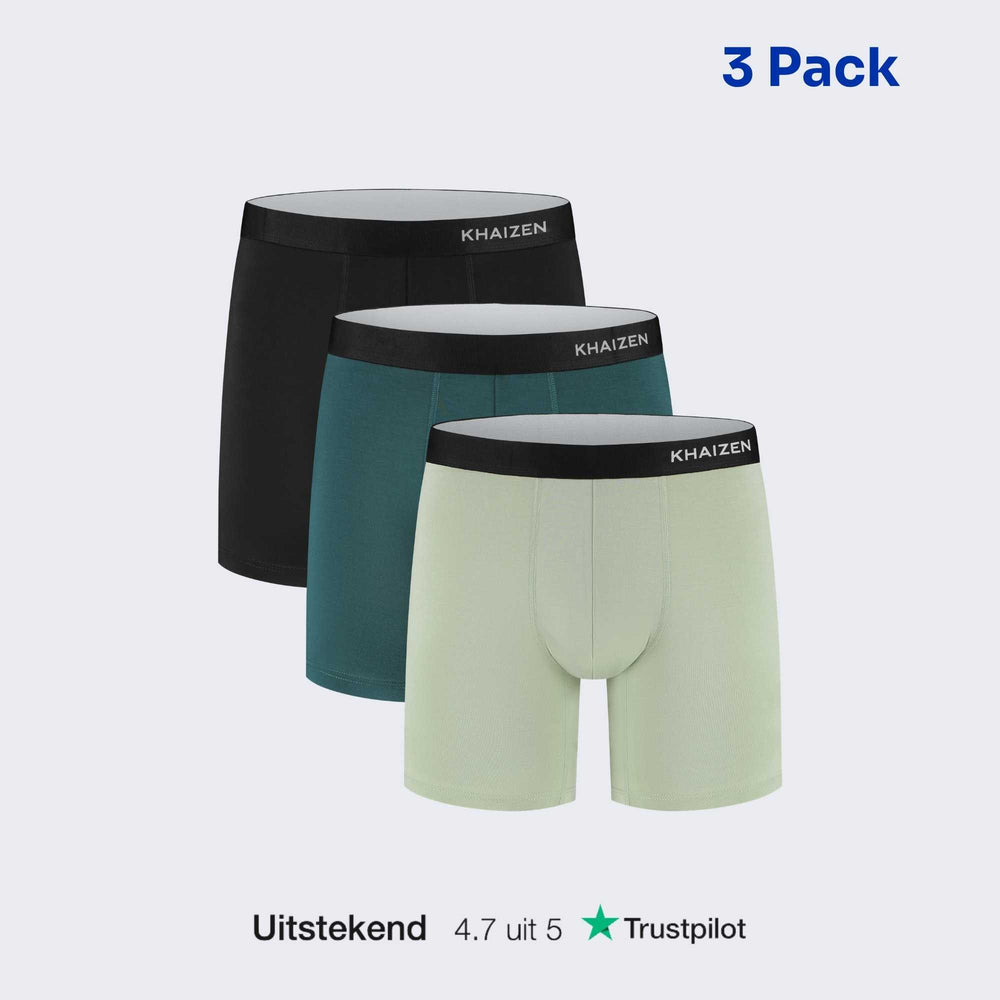 Men's Comfort Boxer Briefs 2.0 TENCEL™ 3-Pack Mix