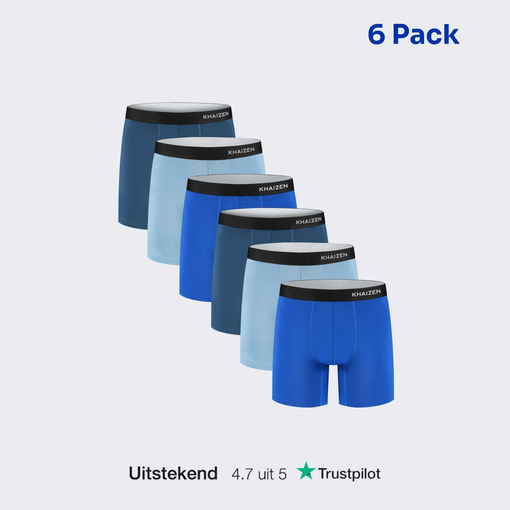 Men's Comfort Boxer Briefs 2.0 TENCEL™ 6-Pack Mix